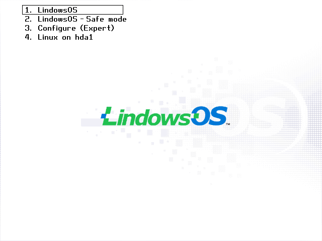 Lindows 2.1 - Splash